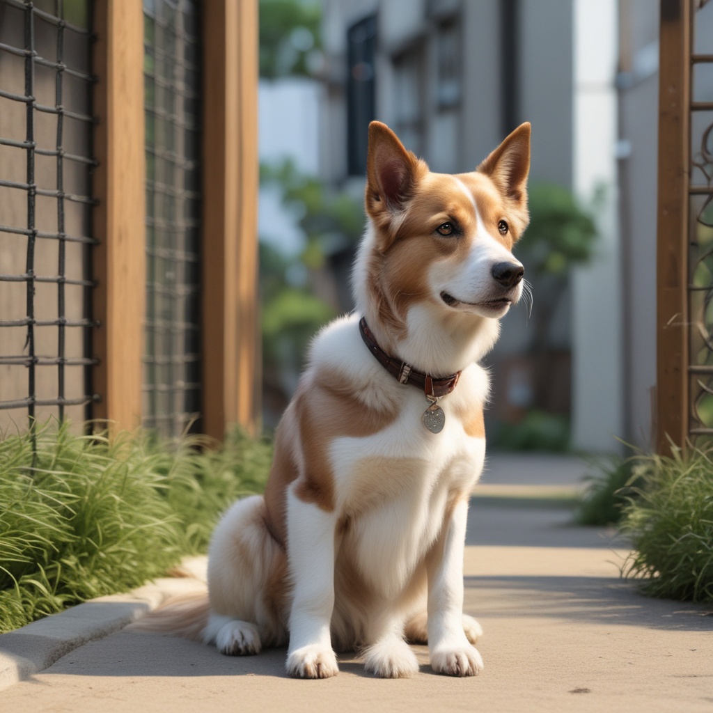 施設1の犬2