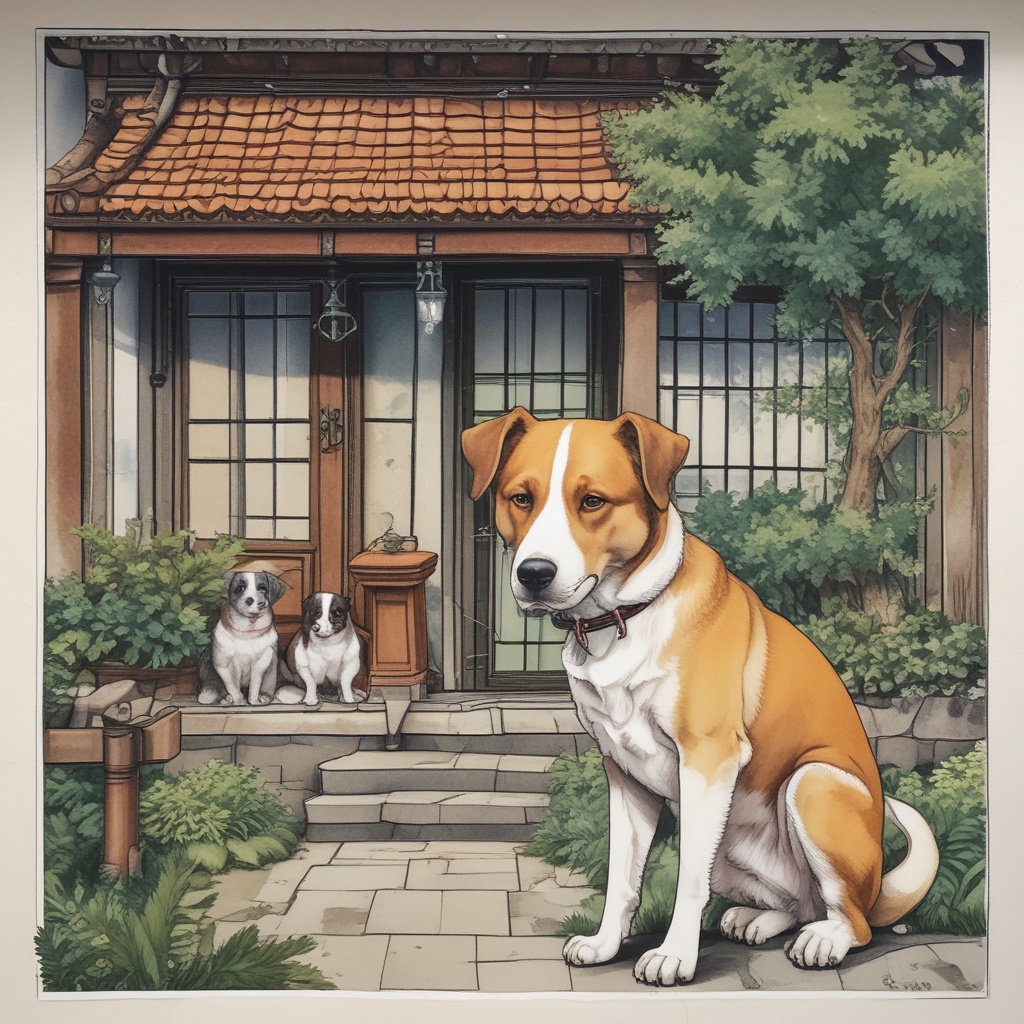 施設2の犬1